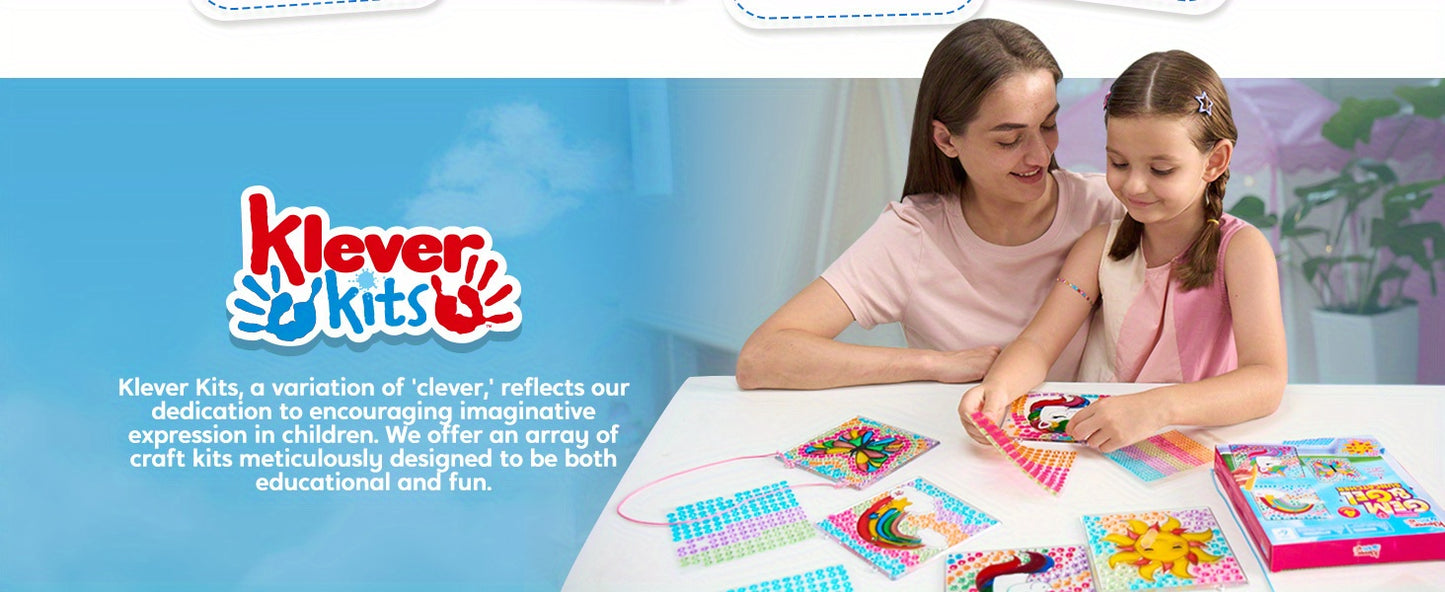 2-in-1 Gems and Gels Suncatcher, 4pcs Window Art, 2 Ways to Play Diamond and Gels, Arts & Crafts Toys for Boys Girls, Christmas Birthday Gifts for Youngsters Age 6 and Up