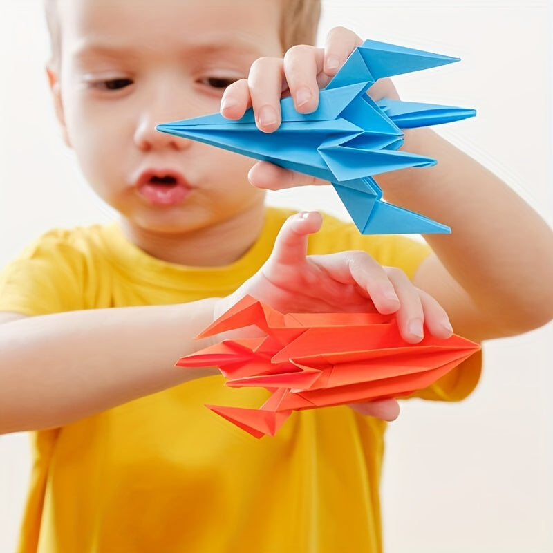 pigipigi Craft Origami Paper for Kids - 360 Sheets Colorful Folding Paper 60 Japanese Patterns 6 Inch Easy Origami Book Beginner Art Project Kit for 4 5 6 Years Old Girl Boy Birthday Gift