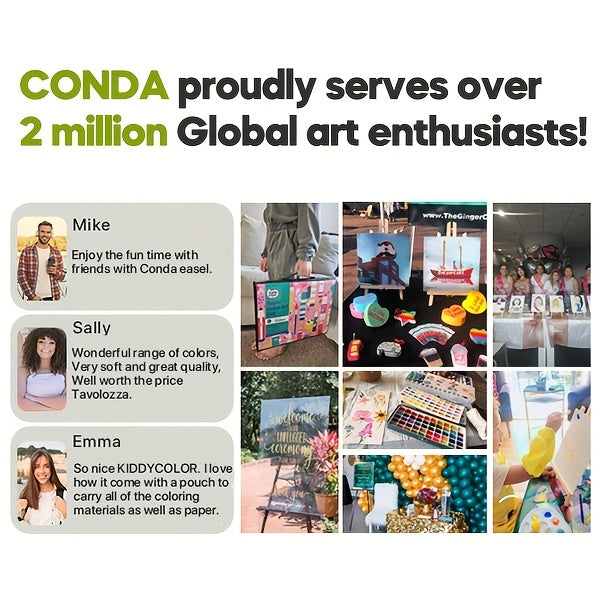 CONDA Pre Printed Canvas For Painting 12pcs 6 X 6 Inch, Pre Drawn Canvas Boards With Christmas Pictures To Paint, Theme Canvas Panels Set, DIY Paint Art Supplies