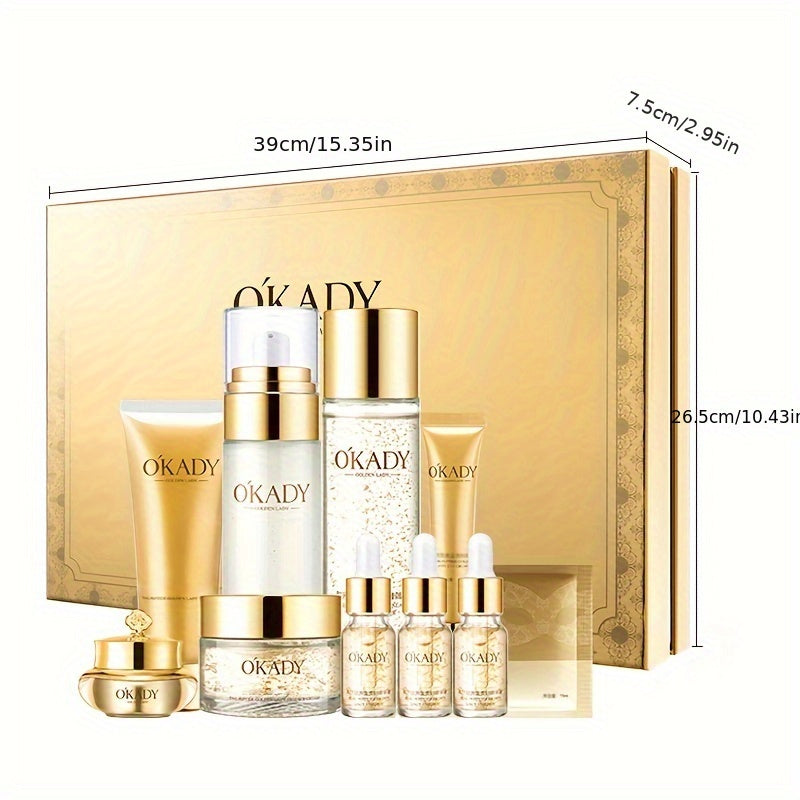 24 Luxury Polypeptide Skin Care Set, Skincare, Day And Night Care, Suitable For AllSkin Types, Not Allergic, With Moisturizing And Firming Skin Set, New Year Gift, Mother'S Day Gift-Holiday Surprise
