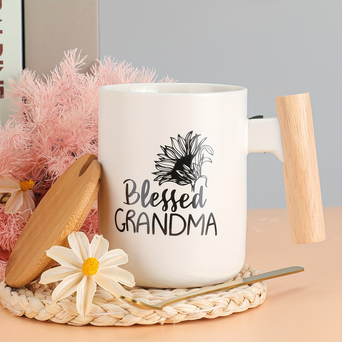 Mothers Day Gifts For Grandma, Grandma Gifts, Nana Gigi Grandma Birthday Gifts Box from, Grandma Coffee Mug Beach Travel Bag Set
