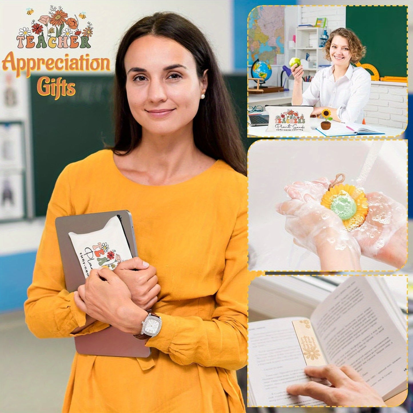 pengtai Teacher Appreciation Gifts, Teacher Gifts for Women, Best Teacher Gifts for Women, Teacher Birthday Gifts Personalized Teacher Gifts from Student Preschool Teacher Gifts