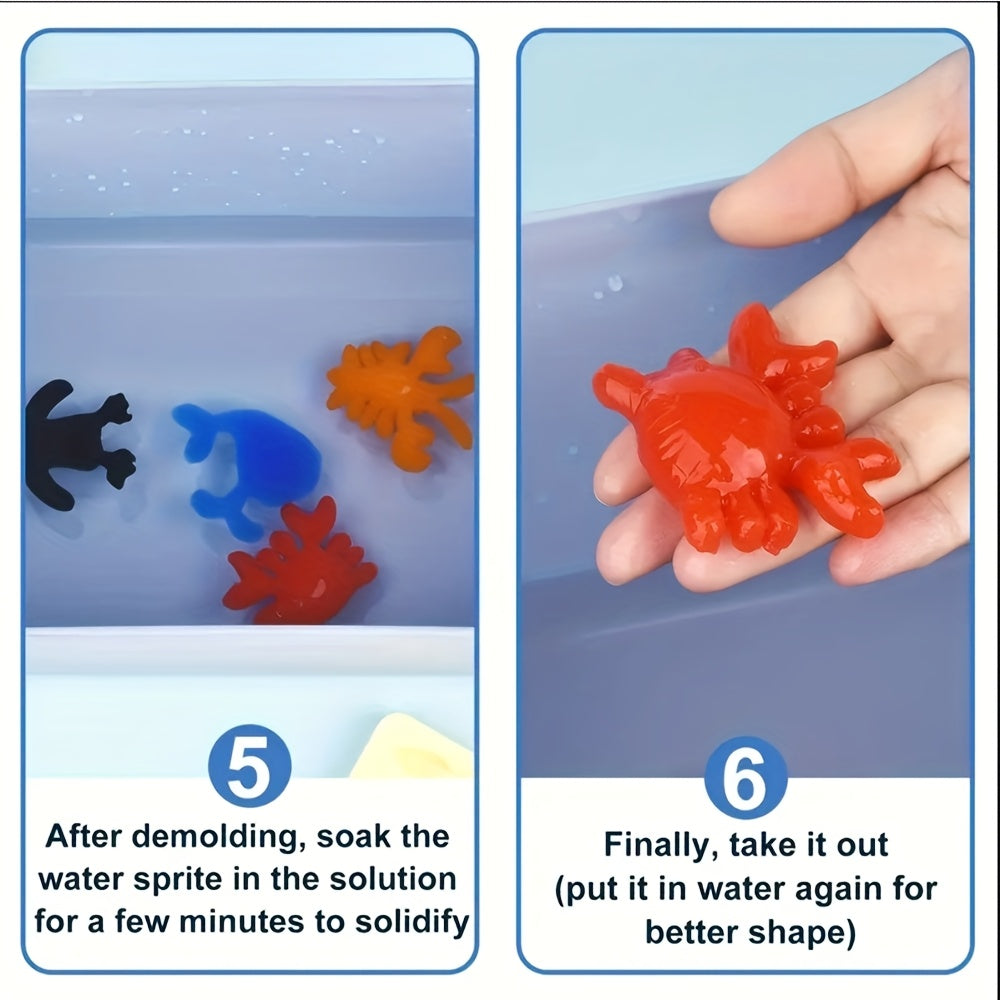 A Total Of 22 Material Packs, Including Storage Boxes, Magical Water Elf Toy Sets, DIY Handmade Material Packs, And A Combination Set Of Various Cartoon Molds To Choose From