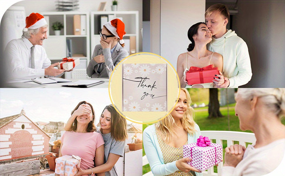 Daisy Appreciation Gift Basket for Women – Thank You Gifts for Mom, Nurse, Teacher, Coworker – Includes Burlap Tote Bag, Daisy Candle, and Keepsake Box – Perfect for Mother’s Day, Farewell, or Employee Appreciation, D