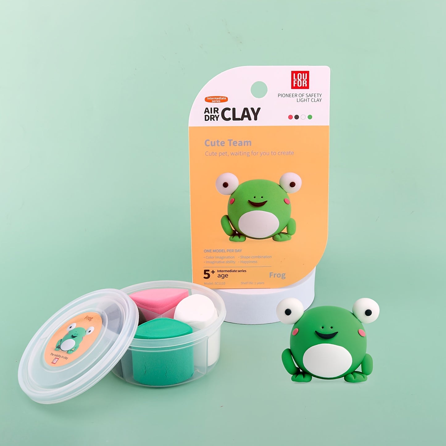 Air Dry Clay Kit, Air Dry Clay for Kids 12 Boxes, DIY Magic Clay Set, Ultra Light Modeling Clay, Air Drying Clay Process Easy to Use Accessories, Easter Mudding Children's Toys