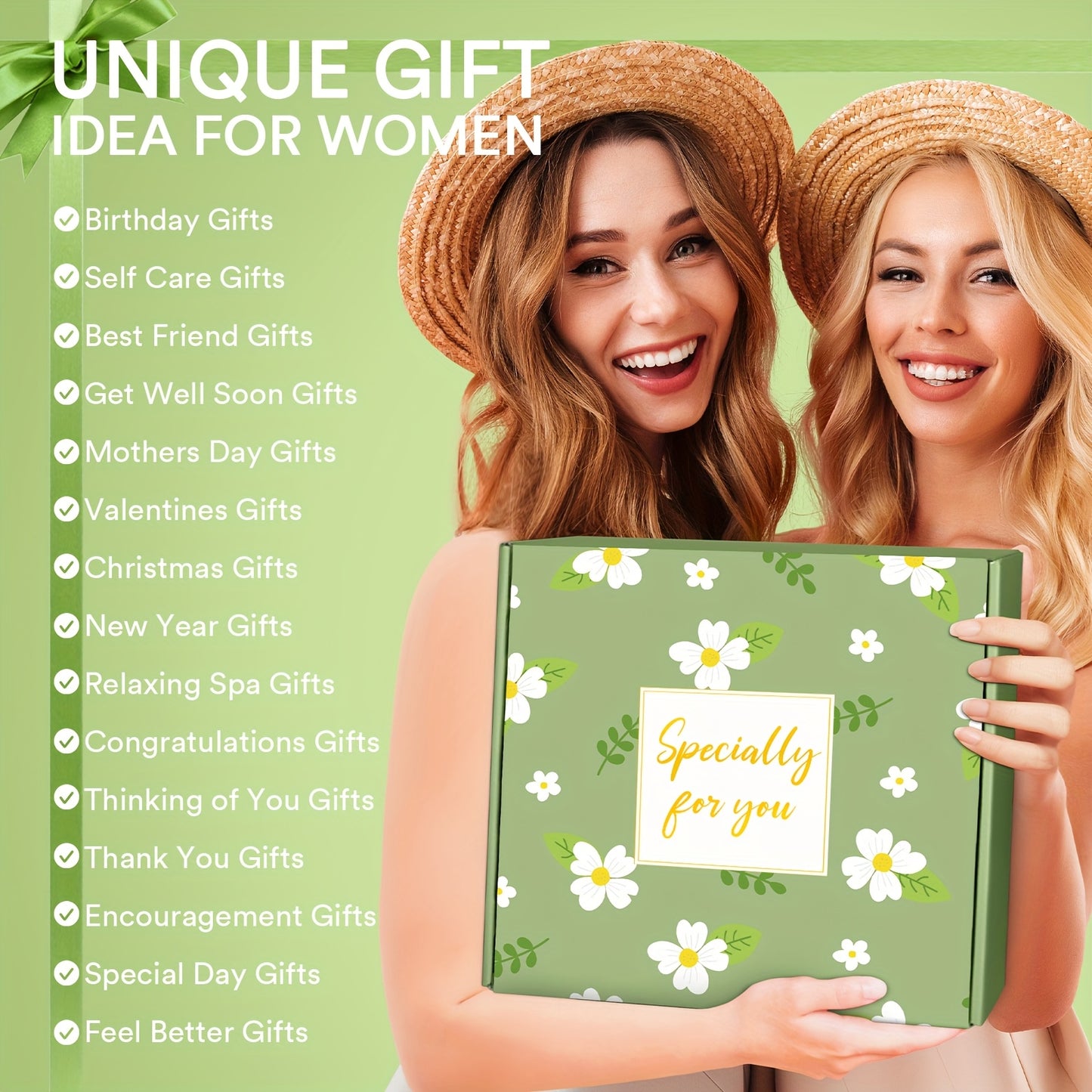 Mothers Day Gifts For Mom, Self Care Gifts For Women, Get Well Soon Gifts Basket Care Package, Birthday Gifts Box For Women, Gifts For Her Mom Girl Friend Sister Wife