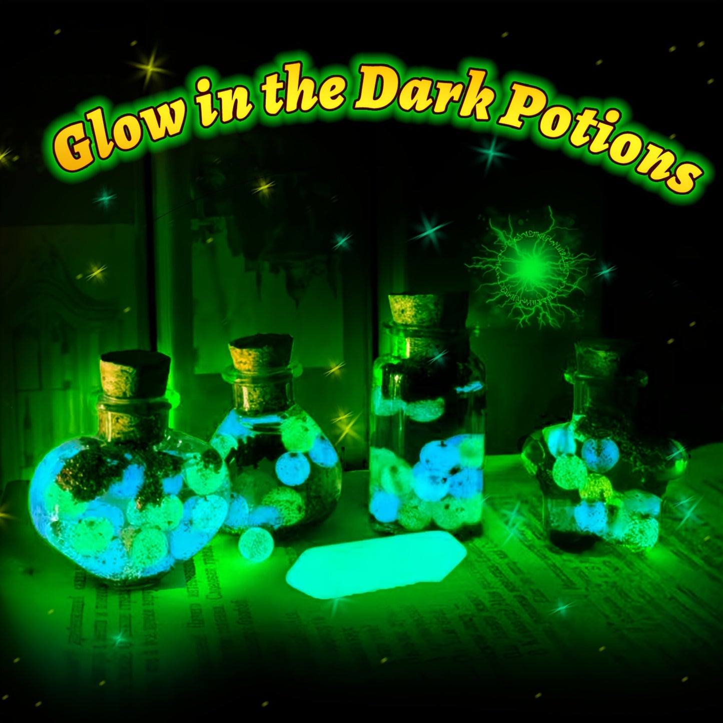 FOMOMDI DIY Wizard Potions Kit, Mix 20 Bottles Fairy Magic Potions, Valentine'S Day Halloween Birthday Art Craft Gift For Girls Kids