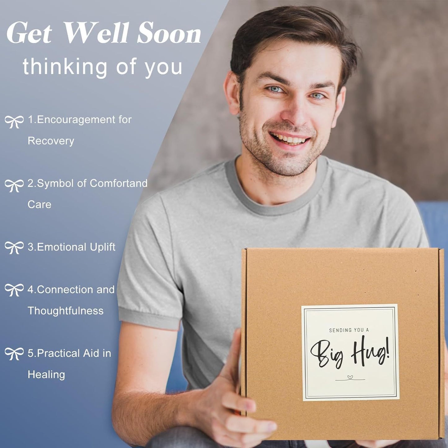 Get Well Soon Gift Basket Men, Self Care Gifts For Men, Get Well Gifts For Men After Surgery, Thinking Of You Gifts For Men, Sympathy Gift For Dad Husband Brother Men Coffee Mugs