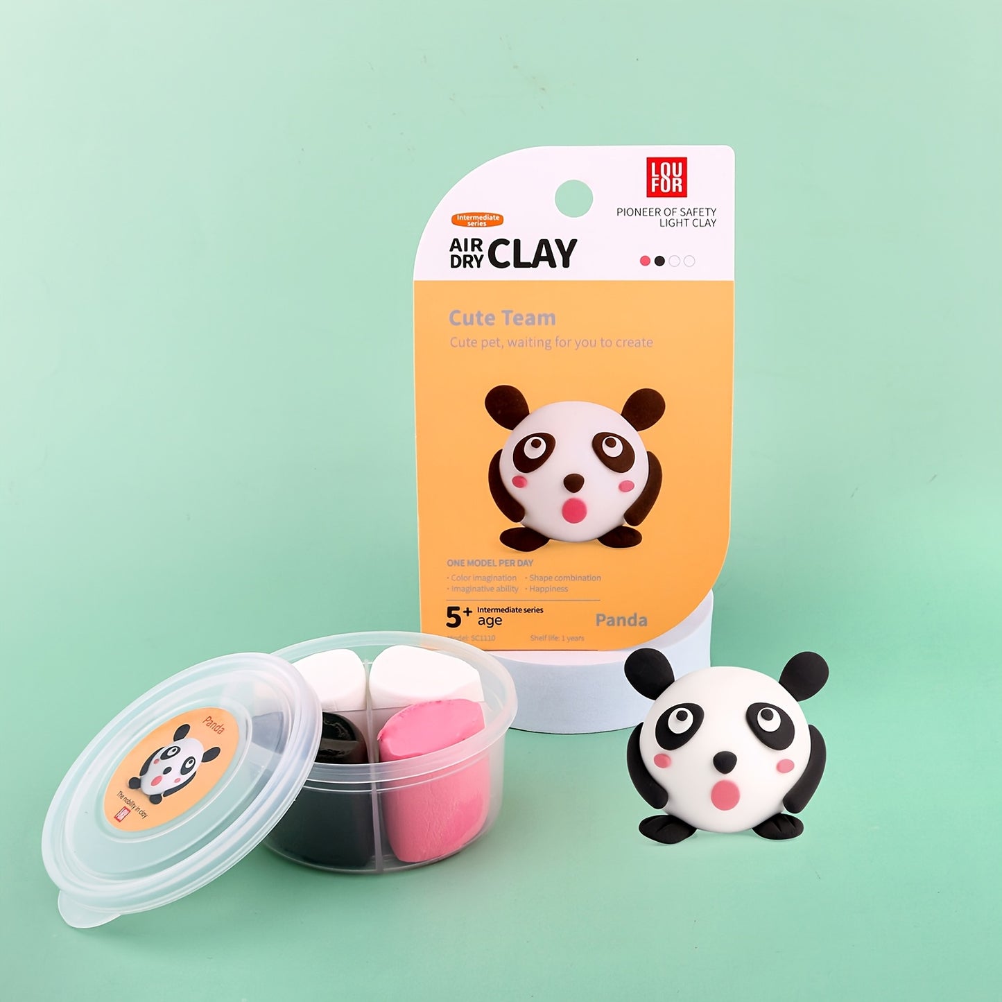Air Dry Clay Kit, Air Dry Clay for Kids 12 Boxes, DIY Magic Clay Set, Ultra Light Modeling Clay, Air Drying Clay Process Easy to Use Accessories, Easter Mudding Children's Toys