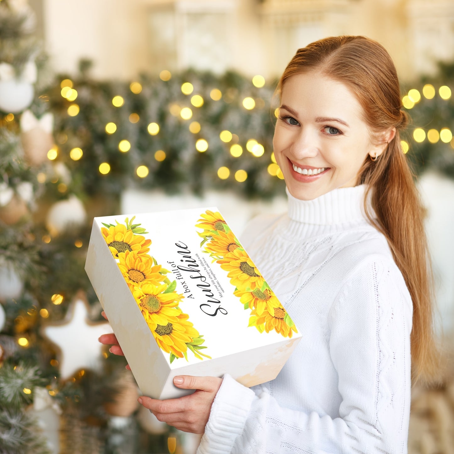 Mother's Day Gifts Birthday Gifts for Women, Sunflower Self-Care Package Christmas Gifts, Get Well Soon Gift Baskets for Women, You Are My Sunshine: Uplifting Gifts for Every Occasion