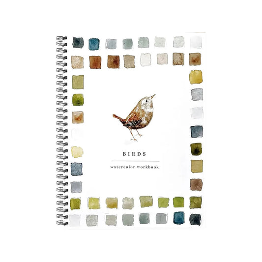 Watercolor Workbooks, Beginner Friendly Birds Watercolor Workbooks,Art Crafts Painting Supplies,Water Color Book For Kids Adults