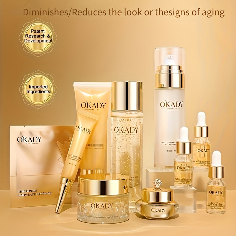 24 Luxury Polypeptide Skin Care Set, Skincare, Day And Night Care, Suitable For AllSkin Types, Not Allergic, With Moisturizing And Firming Skin Set, New Year Gift, Mother'S Day Gift-Holiday Surprise