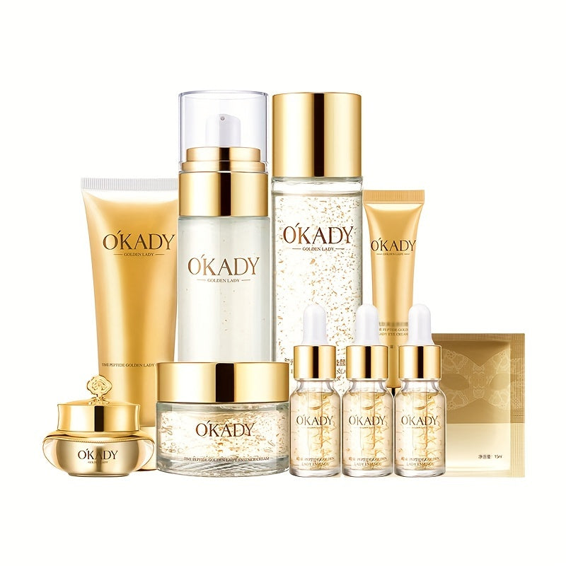 24 Luxury Polypeptide Skin Care Set, Skincare, Day And Night Care, Suitable For AllSkin Types, Not Allergic, With Moisturizing And Firming Skin Set, New Year Gift, Mother'S Day Gift-Holiday Surprise