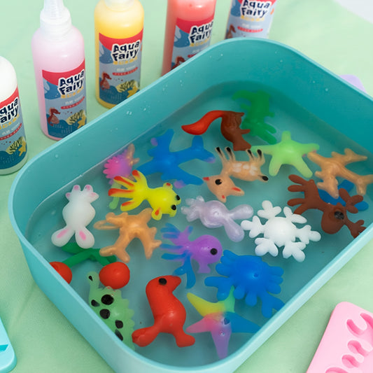 A Total Of 22 Material Packs, Including Storage Boxes, Magical Water Elf Toy Sets, DIY Handmade Material Packs, And A Combination Set Of Various Cartoon Molds To Choose From
