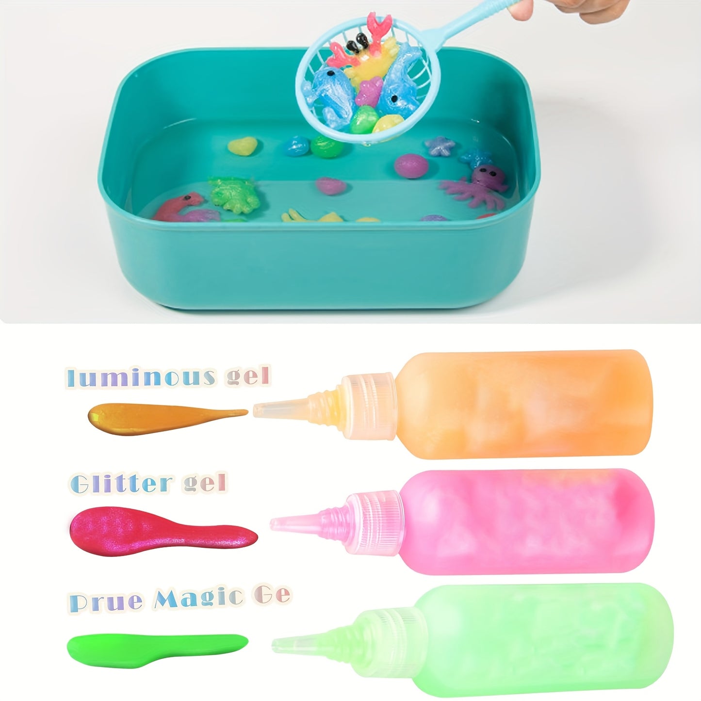 A Total Of 22 Material Packs, Including Storage Boxes, Magical Water Elf Toy Sets, DIY Handmade Material Packs, And A Combination Set Of Various Cartoon Molds To Choose From
