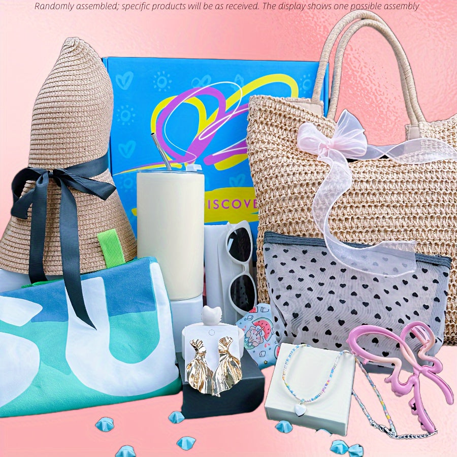 14-Piece Gift Basket For Women: Cozy Blanket, Self-Care Essentials, And More, Perfect For Birthdays, Best Friends, Halloween, Christmas, And Any Occasion